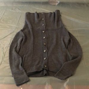 Ann Taylor wool-blend cowl-neck sweater